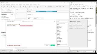 Tableau  How to replace nulls with blanks or string using IFNULL  Funtion IFNULL explained [upl. by Vassaux179]