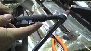 Tig Welding Carbon Steel  309 filler rod [upl. by Bilac]