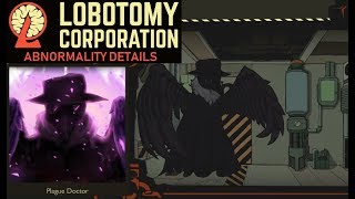 Lobotomy Corp Abnormalities Finale  Plague Doctor [upl. by Marvin]