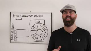 Nest Thermostat 2 Wire Hookup Instructions [upl. by Dimitri]