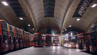 The Secret Life of a Bus Garage GoAhead Stockwell [upl. by Akemet39]