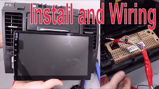 101 Android Touch Screen Car Stereo Install Wiring and Mounting [upl. by Frieder912]