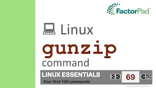 Linux gunzip command summary with examples [upl. by Suinuj]