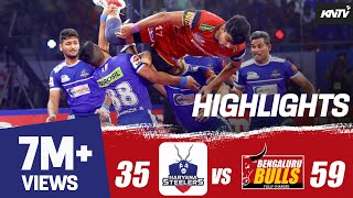 Pro Kabaddi 2019 Highlights  Bengaluru Bulls vs Haryana Steelers  Pawan Sehrawat 39 Raids points [upl. by Llenoj]