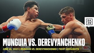 HIGHLIGHTS  Jaime Munguia vs Sergiy Derevyanchenko [upl. by Armand]