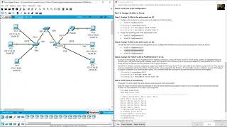 3312 Packet Tracer  VLAN Configuration [upl. by Galang]