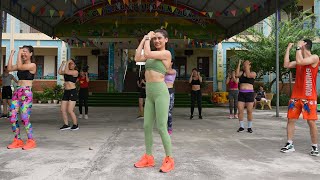 23 Minute Exercise Routine To Lose Belly Fat  Zumba Class [upl. by Ise]