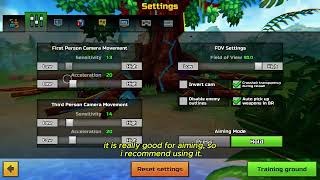 Best PG3D SettingsControls For Pc [upl. by Nomzzaj]