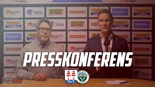 Presskonferens Timrå IK  Frölunda HC [upl. by Ayokahs]