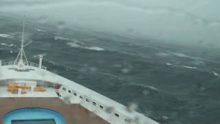 Disney Magic Cruise Ship Storm  Force 10 Storm [upl. by Oidiple193]