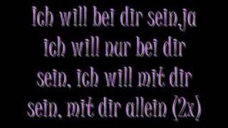 Zcalacee  Ich Will Bei Dir Sein with lyrics [upl. by Ahtoelc]