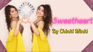 DANCE COVER ON SWEETHEART Diwali Special 😍 Chinki Minki [upl. by Nonnahsal344]