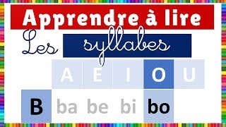 Apprendre à lire  les Syllabes [upl. by Onia399]