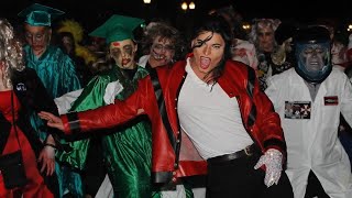 Lexingtons Halloween parade and a Thriller ending [upl. by Sisenej695]