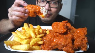 Buffalo Boneless Chicken Wings Recipe [upl. by Brenn74]