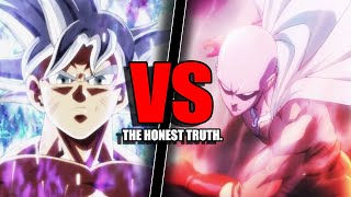 Goku VS Saitama  The Honest Truth [upl. by Nonnair]