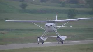 Cessna 206 Amphibian Takeoff [upl. by Nylirek412]