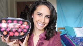 Hot Rollers Hair Tutorial [upl. by Damal]