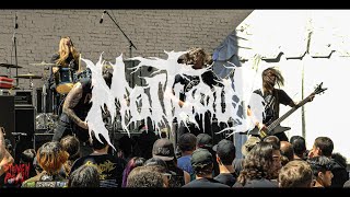 MORTUOUS  Tankcrimes “Live amp Outside” Oakland [upl. by Kerrie581]