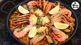 Spanish Seafood Paella [upl. by Anitreb190]