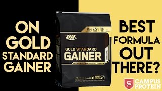 Optimum Gold Standard Gainer Product Review [upl. by Meer54]