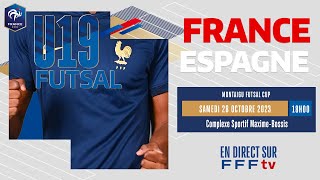 U19 Futsal  FranceEspagne 34 en replay [upl. by Suoivart]