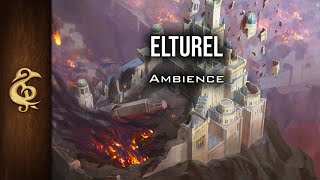 Elturel Descent Into Avernus  Hellish City Ambience  2 Hours [upl. by Marden]