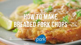 How to Make Breaded Pork Chops [upl. by Edythe]