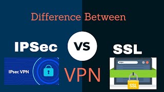 Difference between IPSec and SSL VPN  IPSec vs SSL [upl. by Lewie]