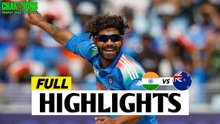 India vs New Zealand ICC Champions Trophy 2025 Match Highlights  IND Vs NZ Highlights [upl. by Kimbell699]