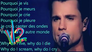 Bruno Pelletier  SOS dun terrien en détresse V2 1996 with lyrics [upl. by Busby]