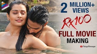 RX 100 Movie Making  Karthikeya  Chaitan Bharadwaj  2018 Latest Telugu Movies  Telugu FilmNagar [upl. by Annabell]