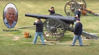 Firing the 30pounder rifled Parrott cannon Fort Pulaski GA [upl. by Atteynek]