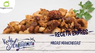 Receta Exprés Migas manchegas [upl. by Stavro]