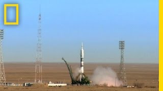 Soyuz Launch  National Geographic [upl. by Loralyn]