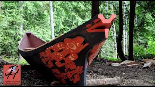 NW Coast Indian Canoe Legacy  TIME LAPSE [upl. by Duke625]