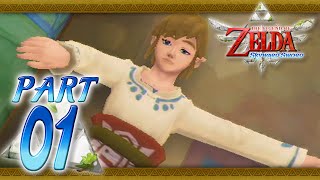 The Legend of Zelda Skyward Sword  Part 1  Skyloft [upl. by Odrick8]