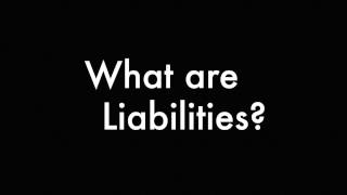 What are Liabilities [upl. by Yla]