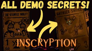 All SECRETS Revealed  Inscryption Demo [upl. by Bakerman186]