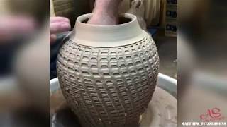 Most ODDLY SATISFYING Pottery Videos  Best Pottery Making Carving and Painting [upl. by Anoek516]