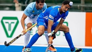 Argentina v India  Match 81  Mens FIH Hockey Pro League Highlights [upl. by Eriuqs989]