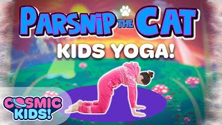 Parsnip The Cat  A Cosmic Kids Yoga Adventure [upl. by Carmelo]