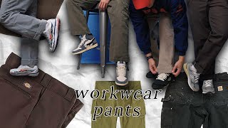 Must Have Workwear Pants Carhartt Carpenter Dickies 874 Wrangler Cargo [upl. by Modestine]