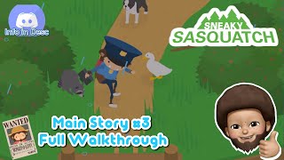 Sneaky Sasquatch Walkthrough  Main Story 3 Full Walkthrough  Police Quest [upl. by Armillas192]