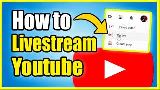 How to LIVE STREAM on YOUTUBE From PC using OBS Best Method [upl. by Eirellav]