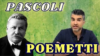 Giovanni Pascoli Poemetti Maturità [upl. by Ewell]