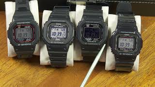 New GShock Squares for 2021 GW5000U GWM5610U and GWS5600U [upl. by Anilok]