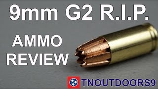 G2 Research RIP 9mm Ammo Review [upl. by Znerol]