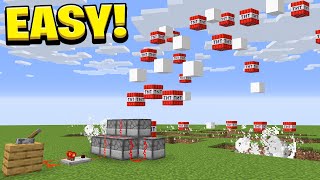 Top 3 Easy TNT Cannons You Can Build in Minecraft [upl. by Refinne]