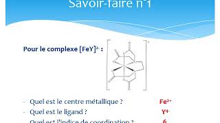 CHIMIE  PCSI  les complexes  partie 1  Présentation générale [upl. by Betthezul]